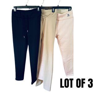 LOT of 3 COZY WARM Winter Leggings - Size M
